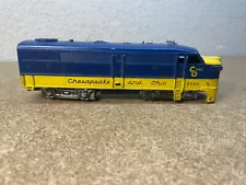 Lionel HO Scale Chesapeake and Ohio FT Diesel #0564 For Restoration or Parts