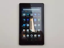 Amazon Kindle Fire 7 (7th Gen.) (SR043KL) 8GB - Black (Wi-Fi) 7" Tablet - J3749