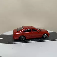 2003 MotorMax 6066 Mercedes-Benz C-Class C320 Sedan Red Gloss - 1:64 As-Pictured