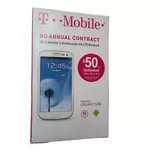 SEALED Samsung Galaxy SIII S3 LTE 16GB White T Mobile PPD TD Kit NEW RARE