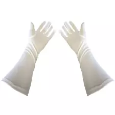 Long White Gloves Adult Vivian Ward Pretty Woman Costume Halloween Elegant Dress