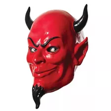 Devil Mask Adult Mens Halloween Costume Fancy Dress