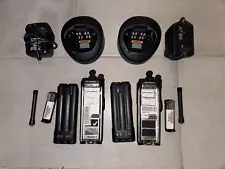 LOT of 2 Motorola XTS3000 III UHF 403-470 Mhz P25 Digital Radio H09RDH9PW7BN Ham