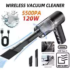 Wireless vacuum cleaner for dual use for home and car