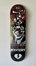 Mystery Skateboards Vintage Jimmy Carlin Deck Rare Jamie Thomas Zero