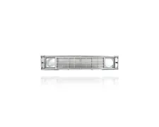Grille for 79-93 Dodge B-Series Van Round Lamp - Silver - 4249531 (For: 1979 Dodge)