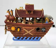 2004 Hallmark Noah's Ark Christmas Ornament SEE VIDEO Features Movement No Box