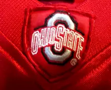 VTG Ohio State Jersey # 7~Stitched Colosseum Athletics~Red SZ L~NCAAF CJ Stroud