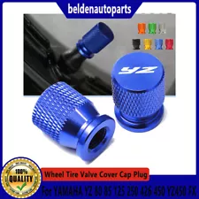 CNC For YAMAHA YZ 80 85 125 250 426 450 YZ450 FX Wheel Tire Valve Cover Cap Plug