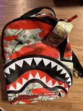 SprayGround Backpack Limited Edition Money/Shark