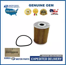 GENUINE✅ENGINE OIL FILTER FOR 2014-2023 HYUNDAI GENESIS KIA # 26320-3CKB0 (For: Hyundai)