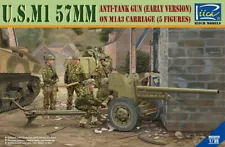 Riich RV35019 1/35 U.S.M1 57mm Anti-Tank Gun (Early) on M1A3 Carriage (5figures)