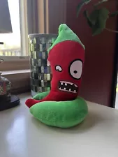 Plants vs. Zombies PvZ Jalapeno Red Hot Pepper Bomb 8” Plush