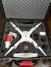 DJI Phantom 2 Vision Plus PV331 Drone White With Spare Parts & Carry Case