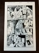 Wonder Woman Rebirth #18 Page 13 Original Ink Art *Read Description* Scott Hanna