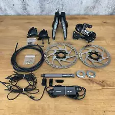 Low Mile! Shimano GRX RX817 Di2 Electronic 1x11-Speed Gravel Bike Mini Groupset