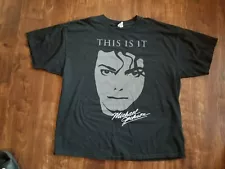 Michael Jackson This Is It Promo T shirt