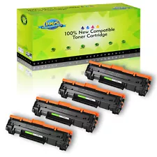 4PK High Yield CF248A 48A Toner for HP LaserJet Pro M15W M15A M16W M16A Printer