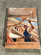 Reading Architectural Working Drawings by Edward J Muller - Brand New