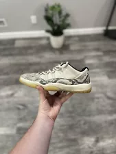 Size 11 - Air Jordan 11 Retro Low Light Bone Snakeskin