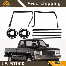 For 1983-1994 Chevy S10 Blazer GMC S15 Jimmy Door Seal Kit Inner & Outer Rubber (For: Chevrolet)