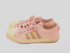 Adidas Originals Nizza Low Pink Canvas Mens Shoes Size 8 Ice Cream