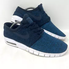 Nike SB Men’s Stefan Janoski Max Skate Sneaker Sz 10.5 Blue Obsidian 631303-444