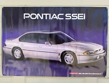 Pontiac Bonneville SSEi Supercharged 36 x 24 Dealer Showroom Poster ~ No Flaws