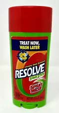 Spray 'n Wash Laundry Pre-Treater Resolve Stain Stick Laundry Remover 3 oz READ