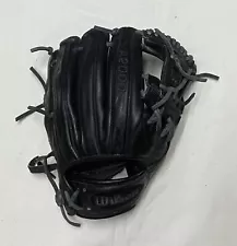 Wilson A2000 1787 Black / Grey 11.75" Baseball Glove RHT