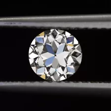 0.53ct OLD EUROPEAN CUT DIAMOND I VS2-SI1 VINTAGE LOOSE NATURAL ESTATE 1/2 CARAT