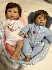 Real Life Like Baby Dolls-Paradise Galleries-Brother & Sister