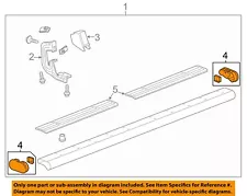 GM OEM Running Board Step-End Cap 19212311