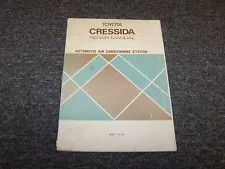 1978 1979 1980 Toyota Cressida Air Conditioning AC Shop Service Repair Manual