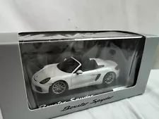 1/43 Diecast MINICHAMPS Porsche Boxster Spyder white