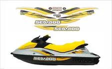 SEADOO GTI SE 2007 Graphics / Decal / Sticker Kit