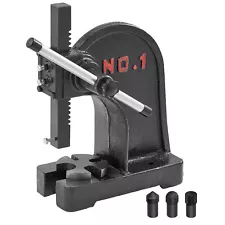 Arbor Press 1 Ton Manual Desktop Press Lever Mountable Bearings Cast Iron