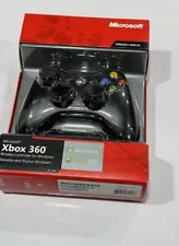 Microsoft Wireless Controller For PC Microsoft XBOX 360 USB Black JR9-00011