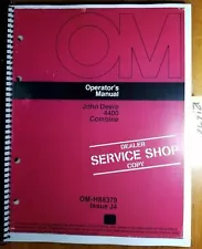 John Deere 4400 Combine S/N 151501-201250 Owner's Operator's Manual OM-H88379 J4