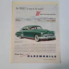 Ad Oldsmobile "88" Rocket Engine Car Automotive