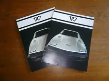 1977 Triumph TR7 Sales Brochure - Vintage- Two for One