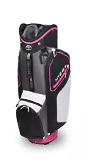 New Hot-Z Golf Ladies 2020 2.5 Cart Bag Black/Pink/White