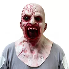 Creepy Zombie Walker Scary Horror Mask for Halloween Cosplay Party Costume Props