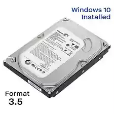 HDD 3.5" SATA Hard Drive with Windows 7/Win 10 Installed Legacy