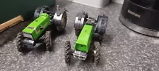 2 BRITAINS DEUTZ TRACTORS FOR SPARES/REPAIRS. 1/32 SCALE.