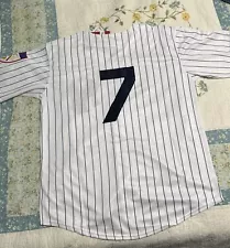 New! Mickey Mantle New York Yankees Baseball Jersey Adult XL