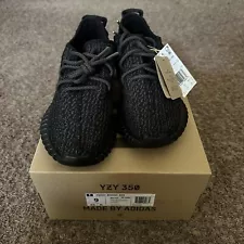 Adidas Yeezy Boost 350 V1 Pirate Black 2023 BB5350 Size 9 - NEW