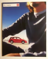 2005 Toyota Matrix Dealership Showroom Brochure - Must See !! (For: Toyota Matrix)