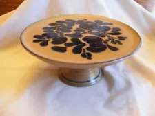 Pfaltzgraff Folk Art 10 Inch Cake Stand