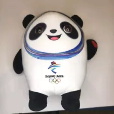 Authentic 2022 Bejing Olympic Winter Games ascot Bing Dwen Dwen Panda plush